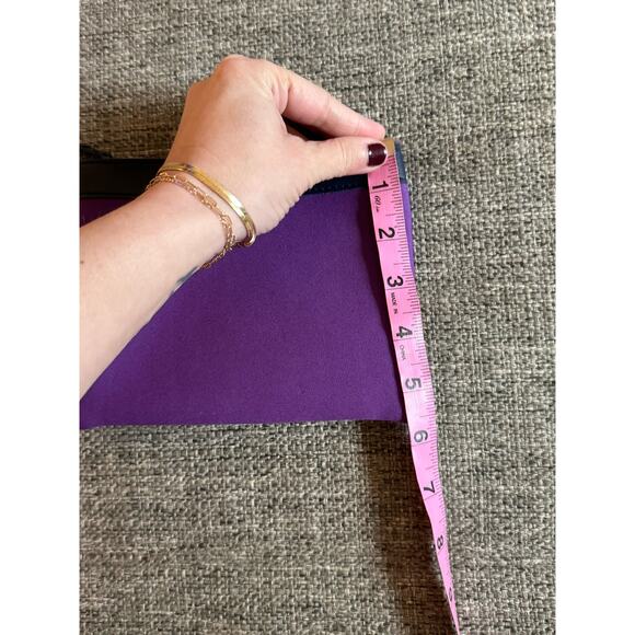 Away x United Lightweight Purple Amenity Travel Pouch - Picture 5 of 5